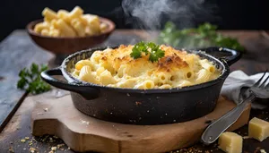 Delicious Vegetable Stew with Acorn Squash and Cheese