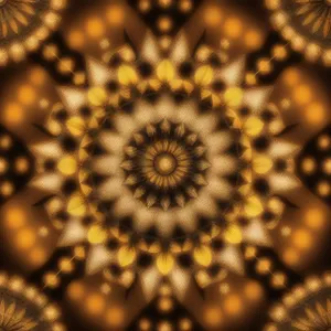 Arabesque Kiwi Chandelier - Vibrant Lighting Design with Intricate Patterns