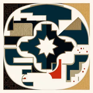 American Flag Icon Symbolizing Patriotism