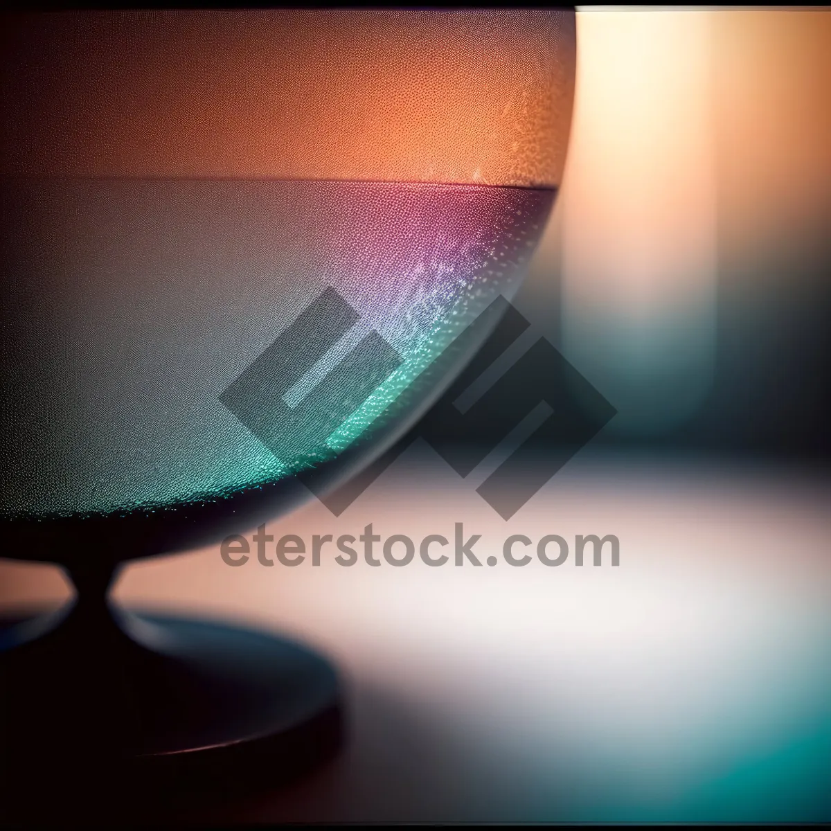 Picture of Red Wine in Wineglass - Perfect Celebration Beverage!