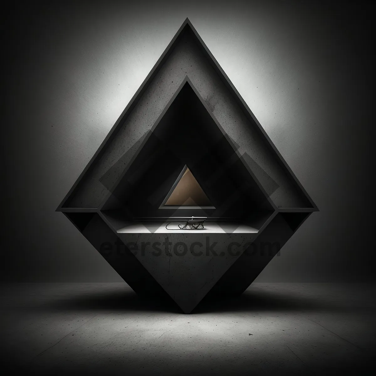 Picture of Solid 3D Gem Sign