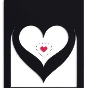 Love Icon - Heart Symbol Graphic for Valentine's Day