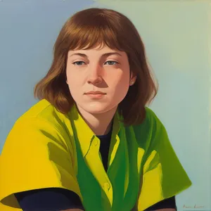 Confident businesswoman in professional office attire