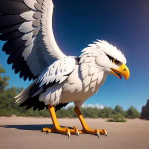 Bald Eagle with Majestic Wingspan