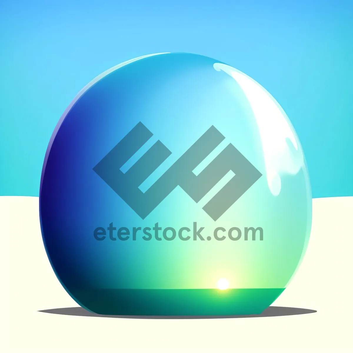 Picture of Shiny Glass Button Icon Set