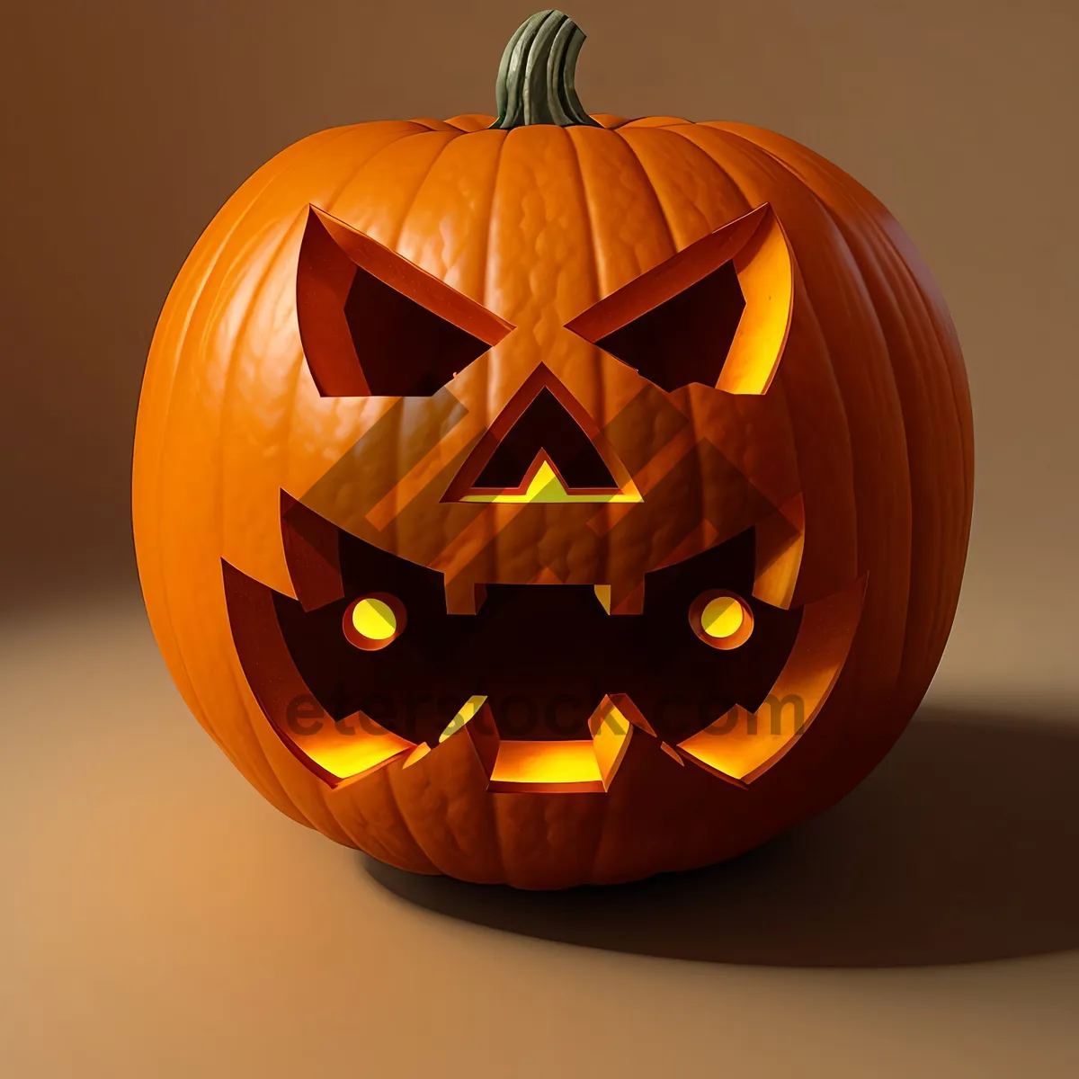 Picture of Spooky Halloween Jack-O'-Lantern Glow