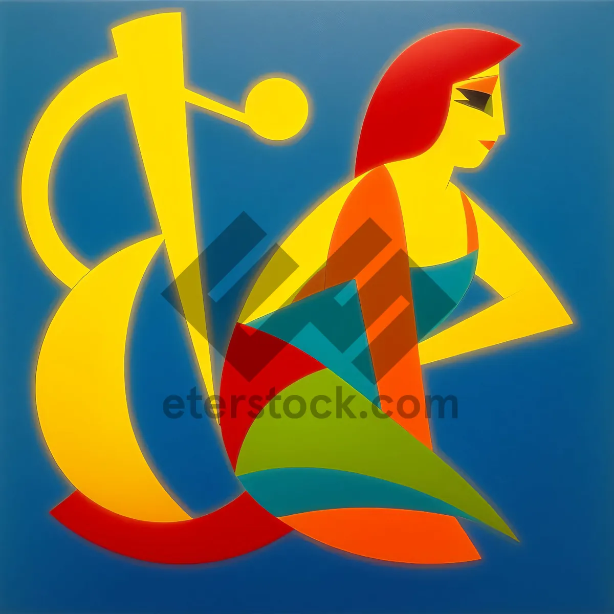 Picture of Symbolic Artistic Graphic Sign Design Icon