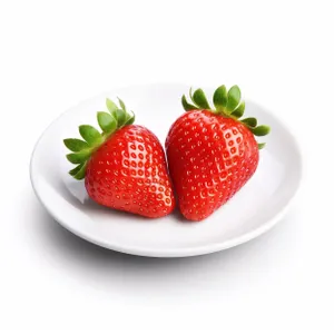 Fresh Strawberry Berry Closeup - Delicious and Nutritious Treat!