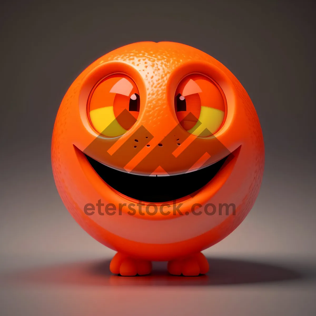 Picture of Smiling Jack-o'-Lantern - Festive Autumn Pumpkin Decor