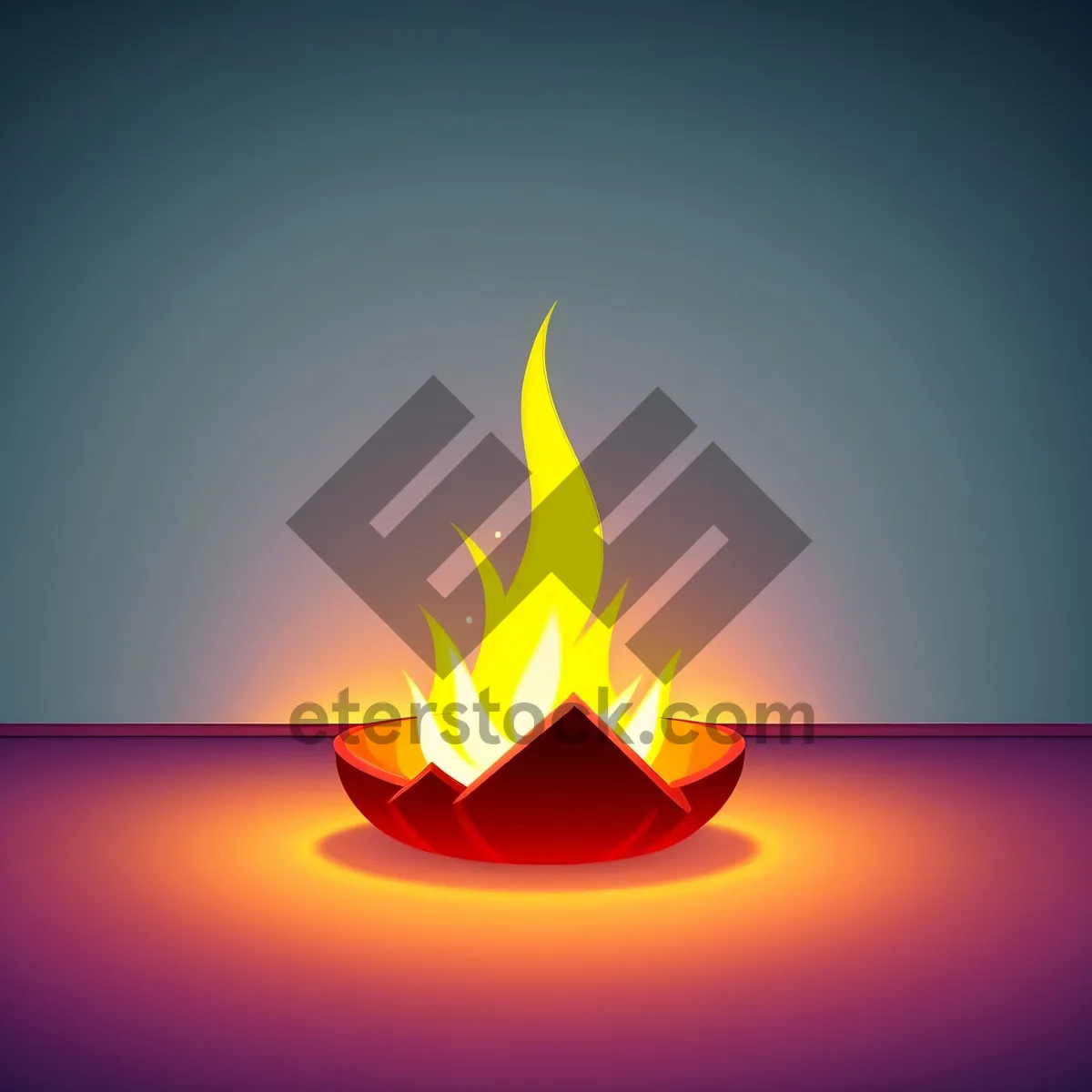 Picture of Blaze Icon: Shiny Design Sign - Web Button