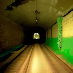 Underground Passage in Historic City