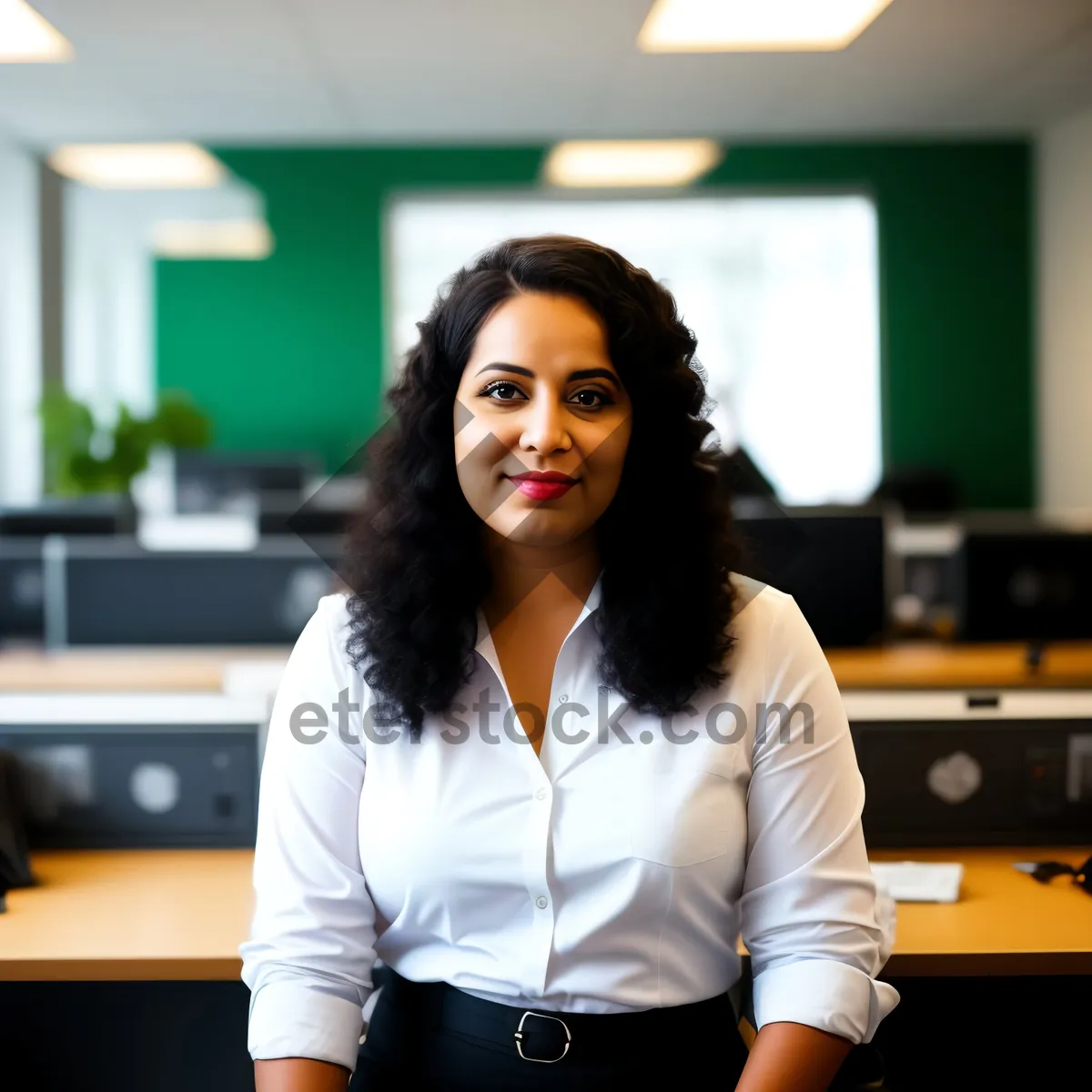 Picture of Confident Businesswoman with a Beautiful Smile