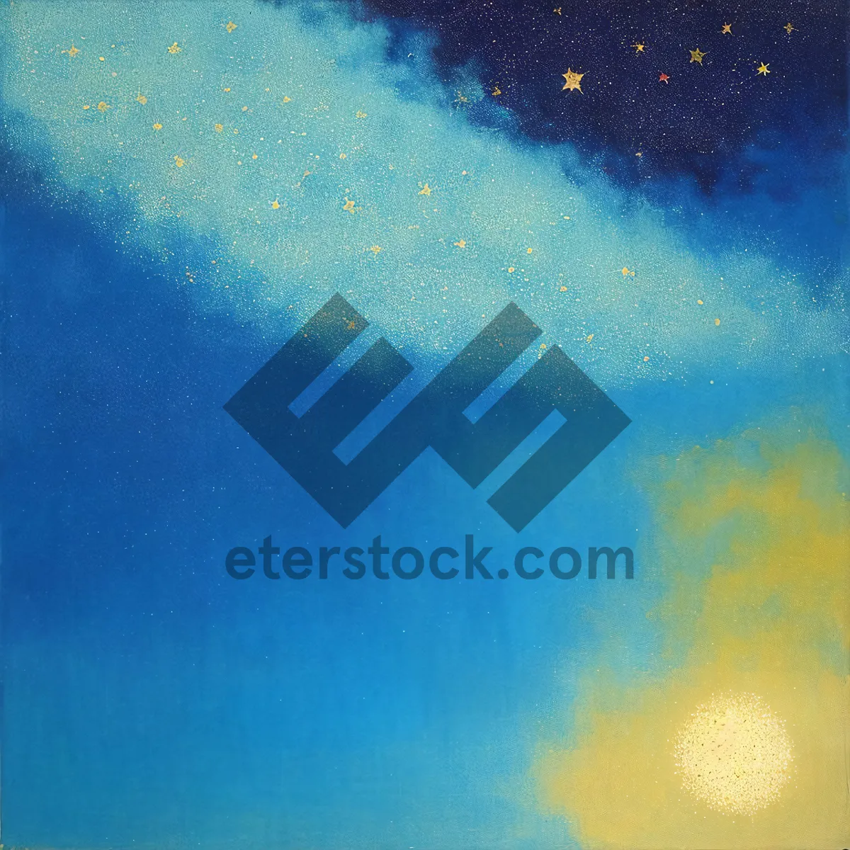 Picture of Starry Night Sky: A Celestial Dream