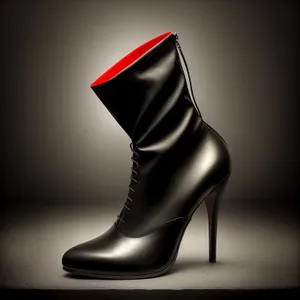 Stylish 3D Black Shell Fashion Boot