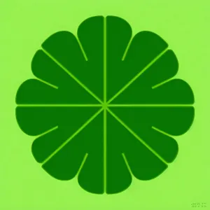 Eco-Friendly Clover Symbol Set