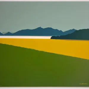 Vast Summer Skies over Rural Meadow
