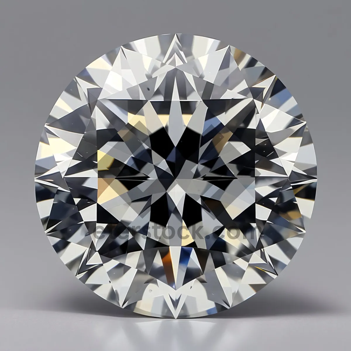 Picture of Sparkling Gemstone: A Brilliant Diamond Jewel