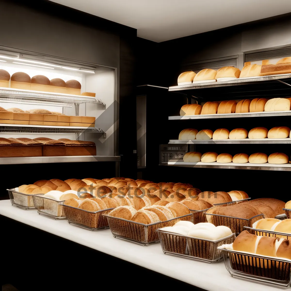 Picture of Bakery Counter: Freshly Baked Goods at this Charming Shop