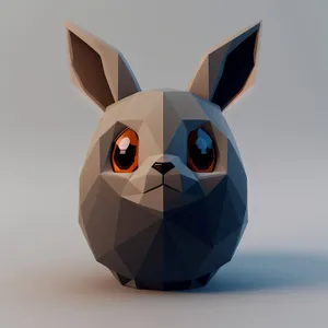 Happy Bunny Cartoon Icon
