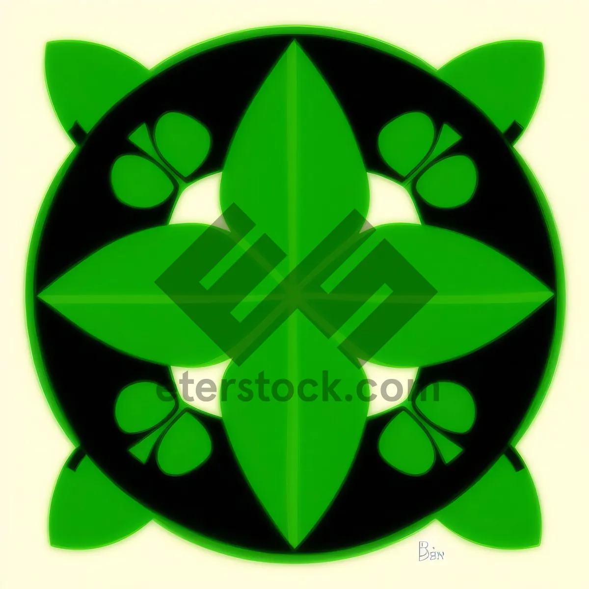 Picture of Floral Icon Set: Beautiful Decorative Flower Graphics