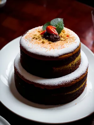 Delicious Berry Chocolate Cake with Fresh Cream