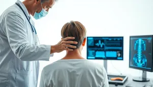 Happy Male Doctor in Office Smiling Professionally