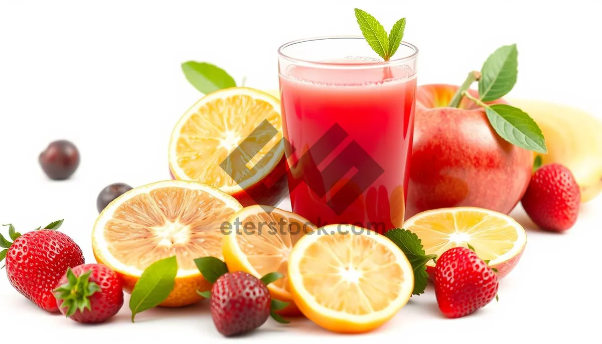 Picture of Fresh Fruit Salad with Berries and Citrus Slices