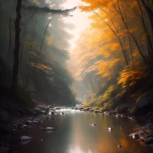 Serene Sunset Reflection on a Water-covered Windshield