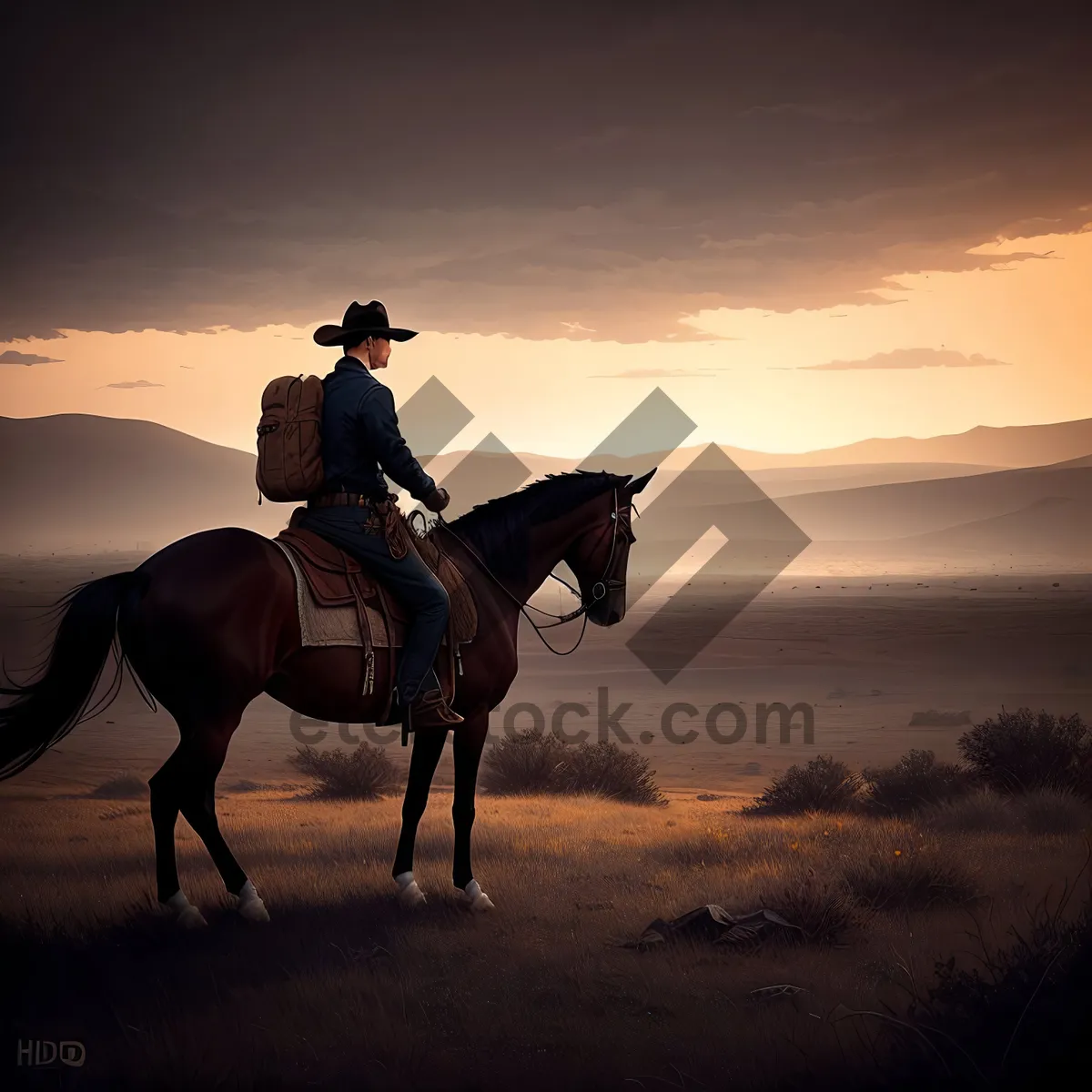 Picture of Sunset Horseback Ride on the Beach