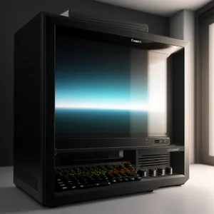 Modern Flat Screen Computer Monitor