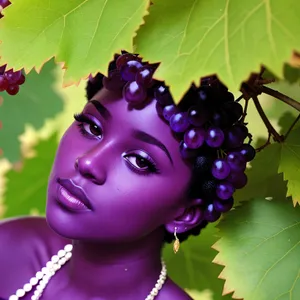 Fashionable Fresh Fruit Portrait: Close-up of Edible Berries