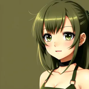 Mesmerizing Masked Beauty: Fashionable Doll with Alluring Eyes and Attractive Makeup