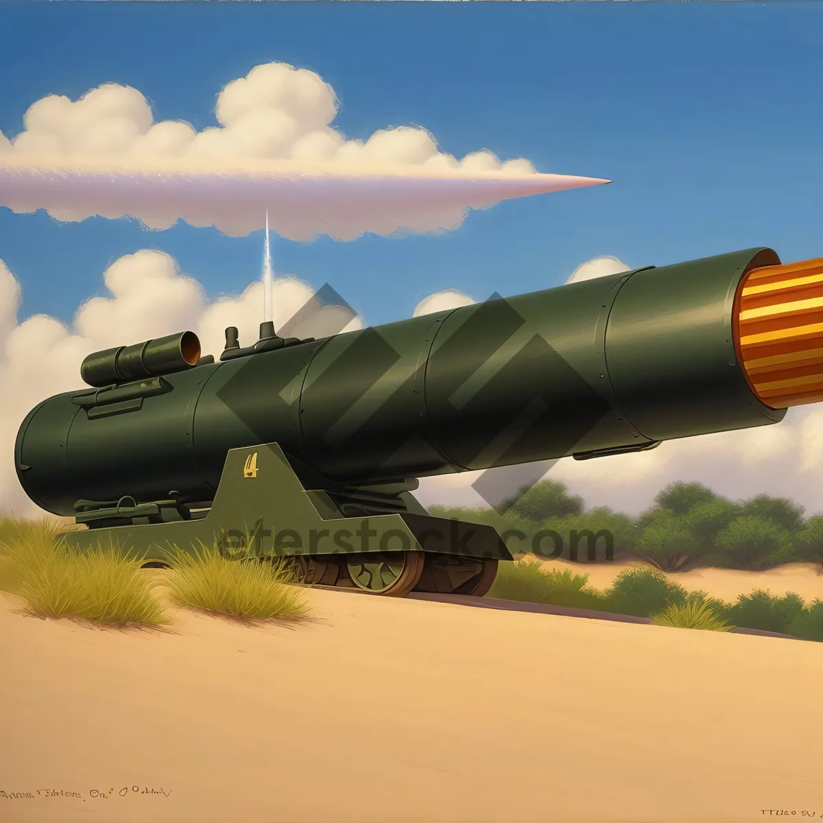 Picture of Advanced Missile Rocket Torpedo Device