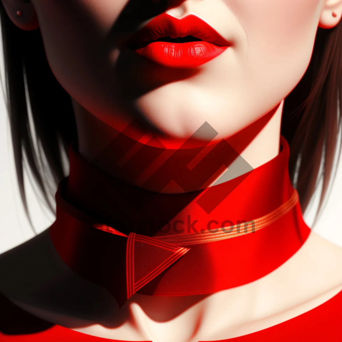 Picture of Sultry Beauty: Attractive Coquette with Flawless Skin