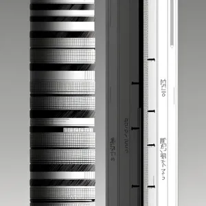 Server Cabinet with Binders in Office Setting