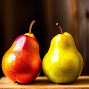 Juicy, Ripe Pear - Healthy and Delicious Fruit