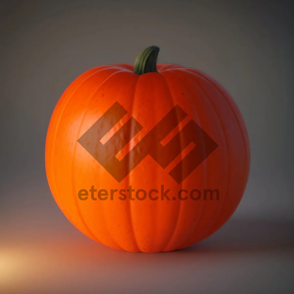 Picture of Autumn Harvest: Festive Orange Pumpkins