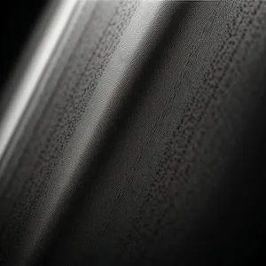 Black Woven Leather Textured Fabric Wallpaper