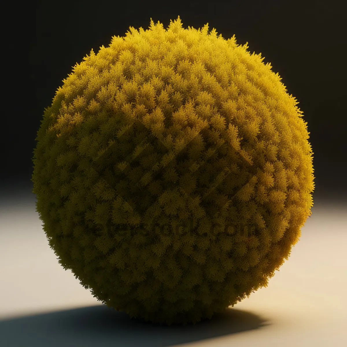 Picture of Closeup of Golf Ball and Litchi: Edible Spheres of Leisure