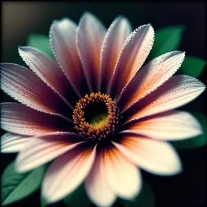 Yellow Daisy Blossom in Full Bloom