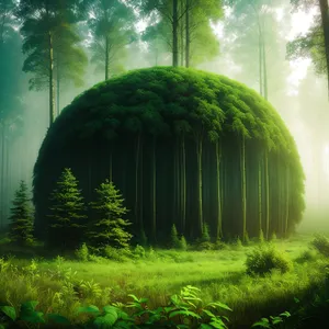 Summer Sky at the Planetarium: A Melon Forest by the Water