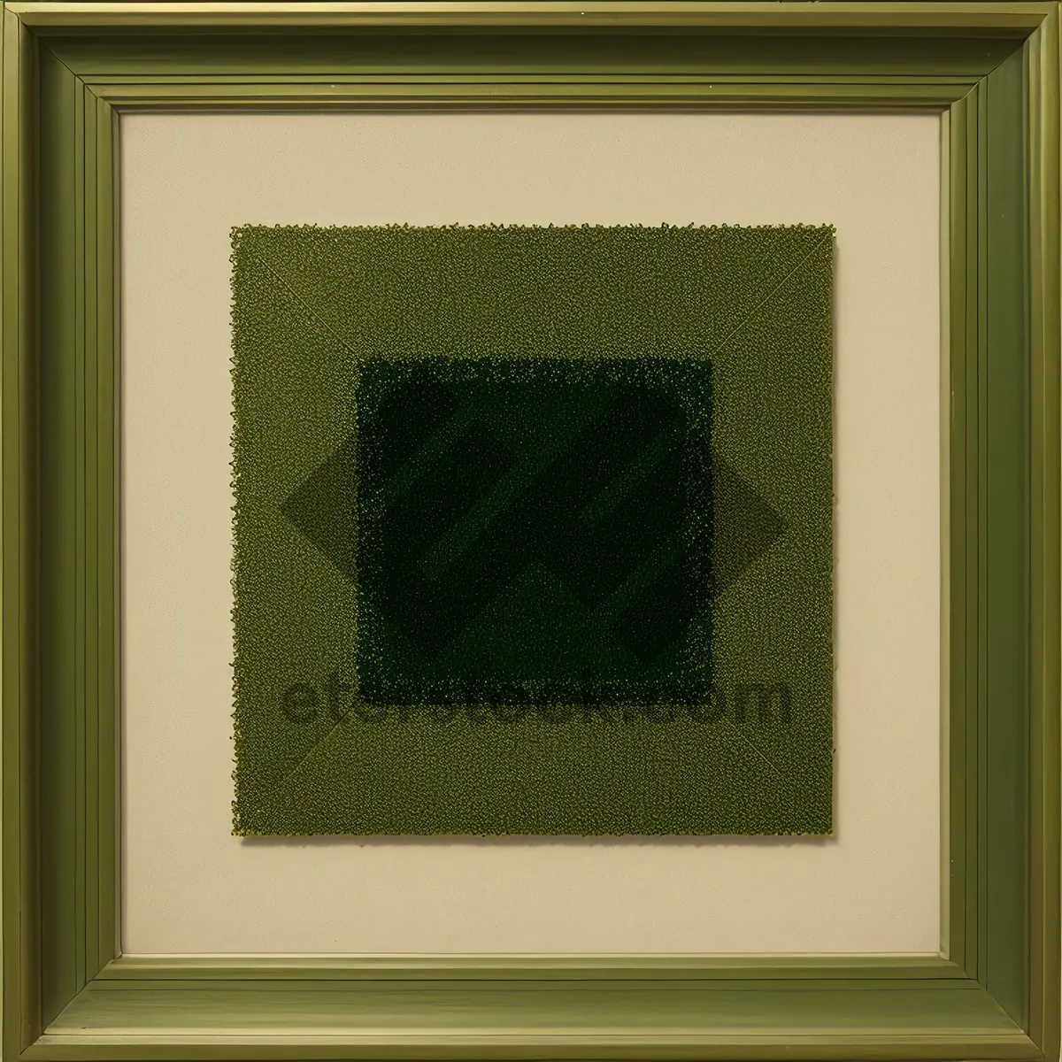 Picture of Vintage Wooden Frame with Decorative Grunge Border