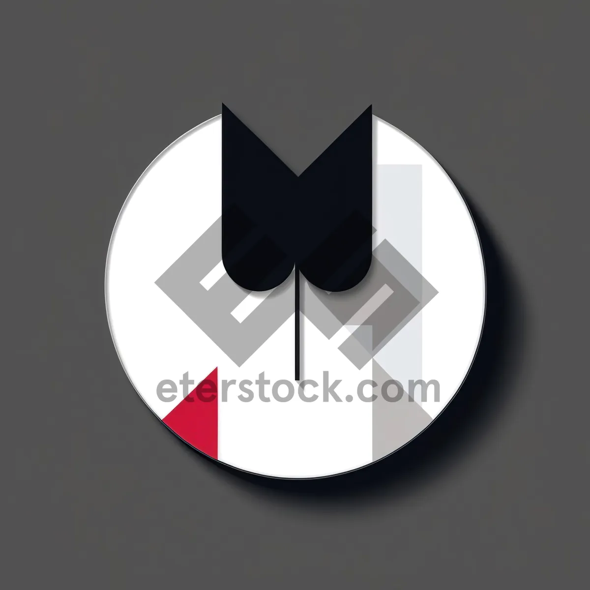 Picture of Sleek Black Web Button Set with Glossy Design