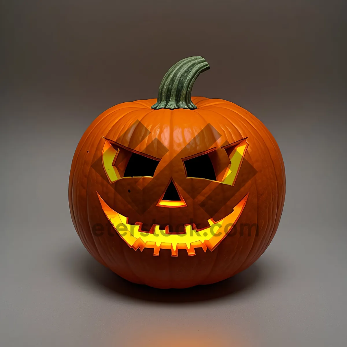 Picture of Spooky Pumpkin Jack-o'-Lantern Halloween Decoration