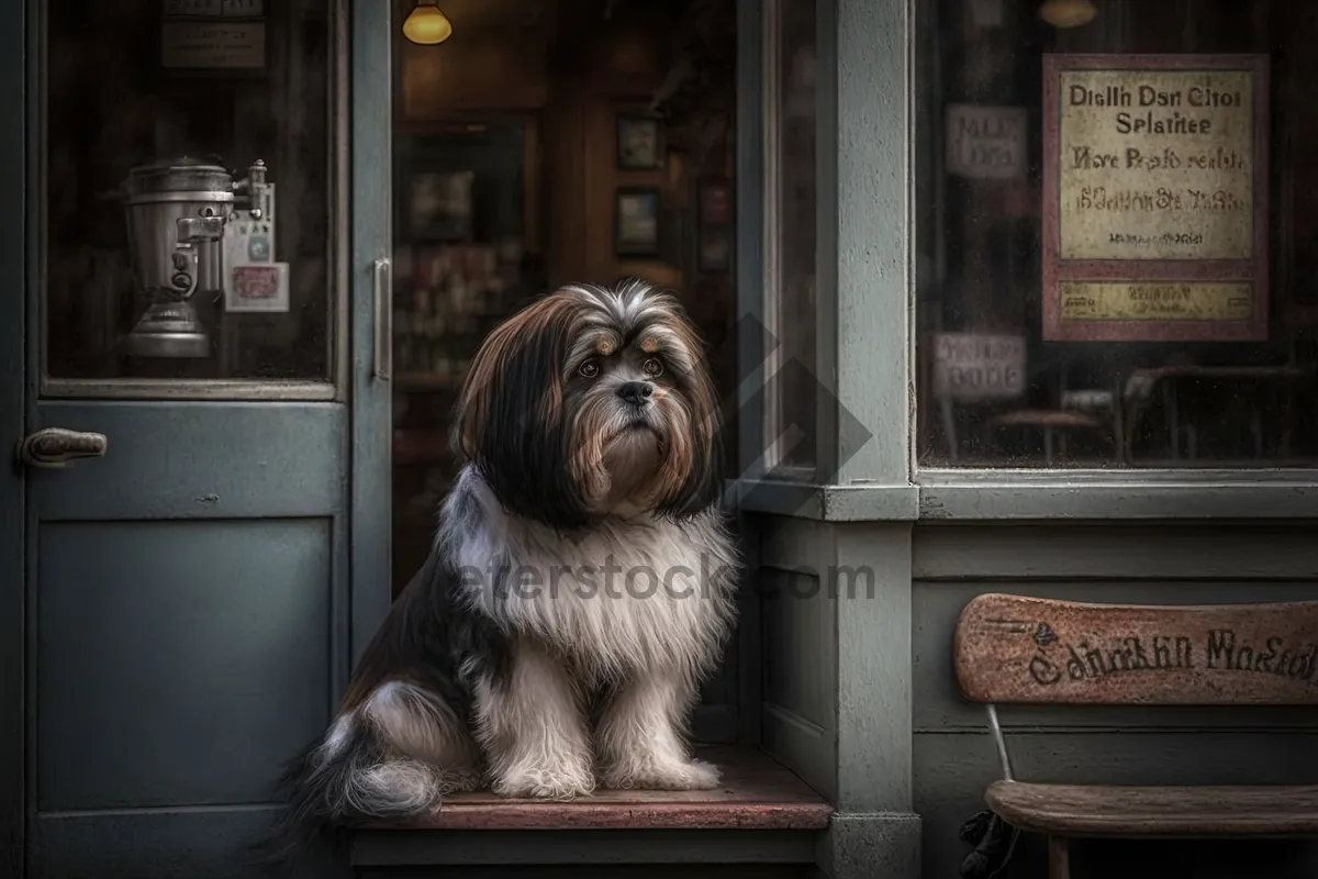 Picture of Cute Terrier Puppy - Man's Best Friend