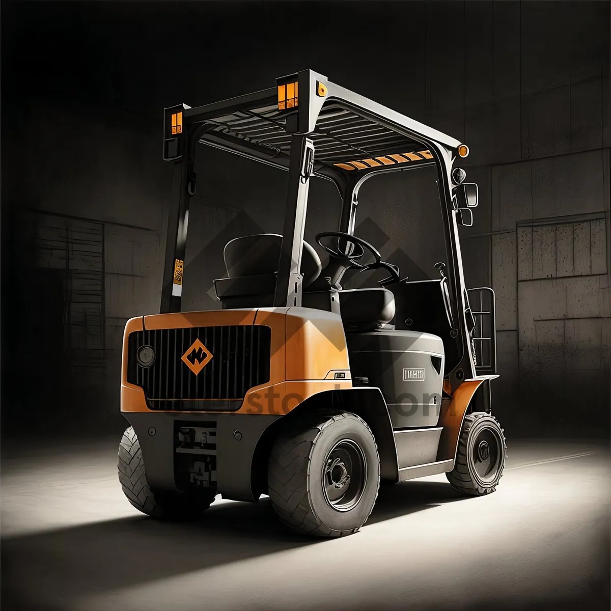 Picture of Industrial Forklift in Transportation