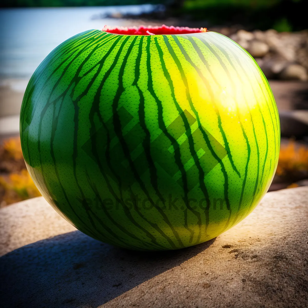 Picture of Fresh Harvest: Watermelon, Melon, Pumpkin, and Vegetables