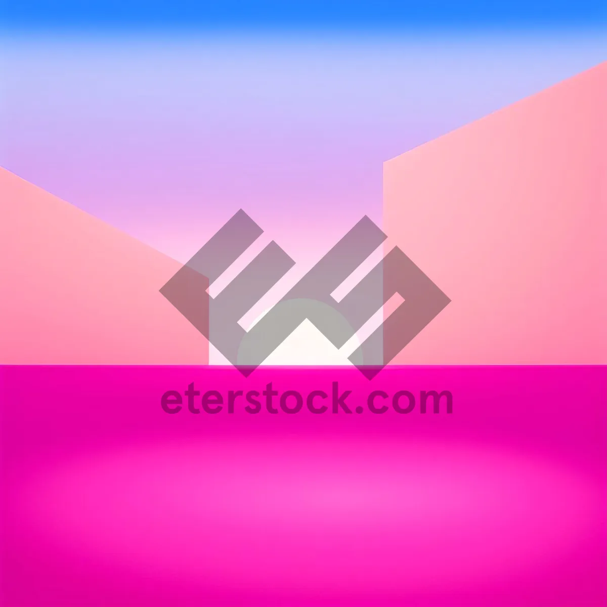 Picture of Dazzling Digital Art Wallpaper with Gradient Colors