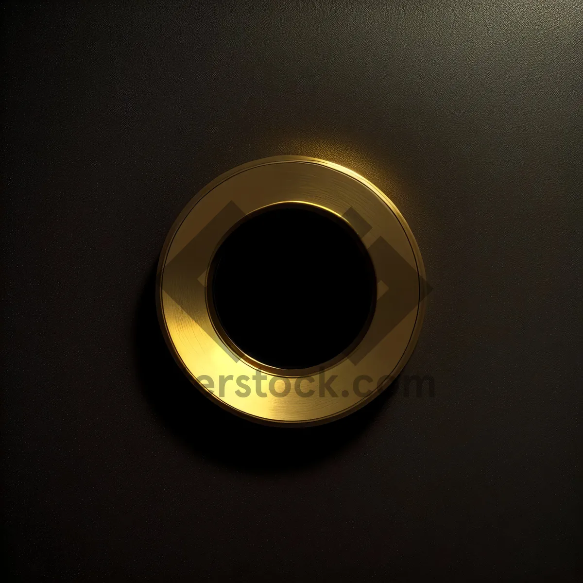 Picture of Shiny Black Acoustic Circle Image