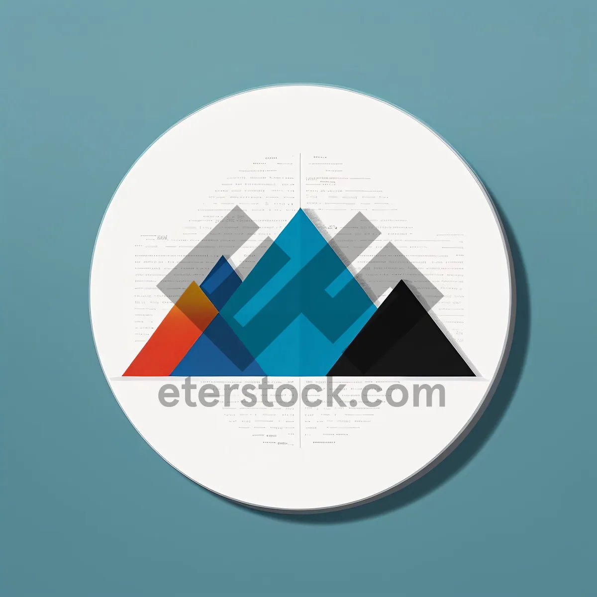 Picture of Round global flag icon symbolizing national unity.